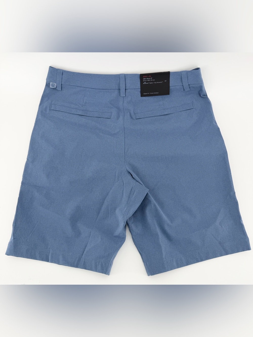 NWT Lululemon Men's ABC Classic-Fit Short 9" WovenAir 30 Blue Golf Luxury Preppy - Picture 2 of 9